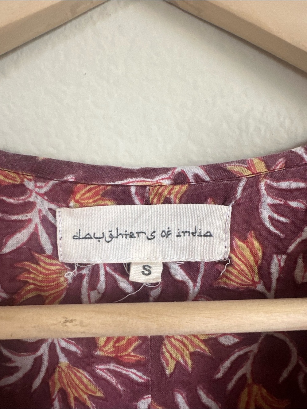 Daughters of India Kyra Midi Dress in Sumac - Picture 4 of 16